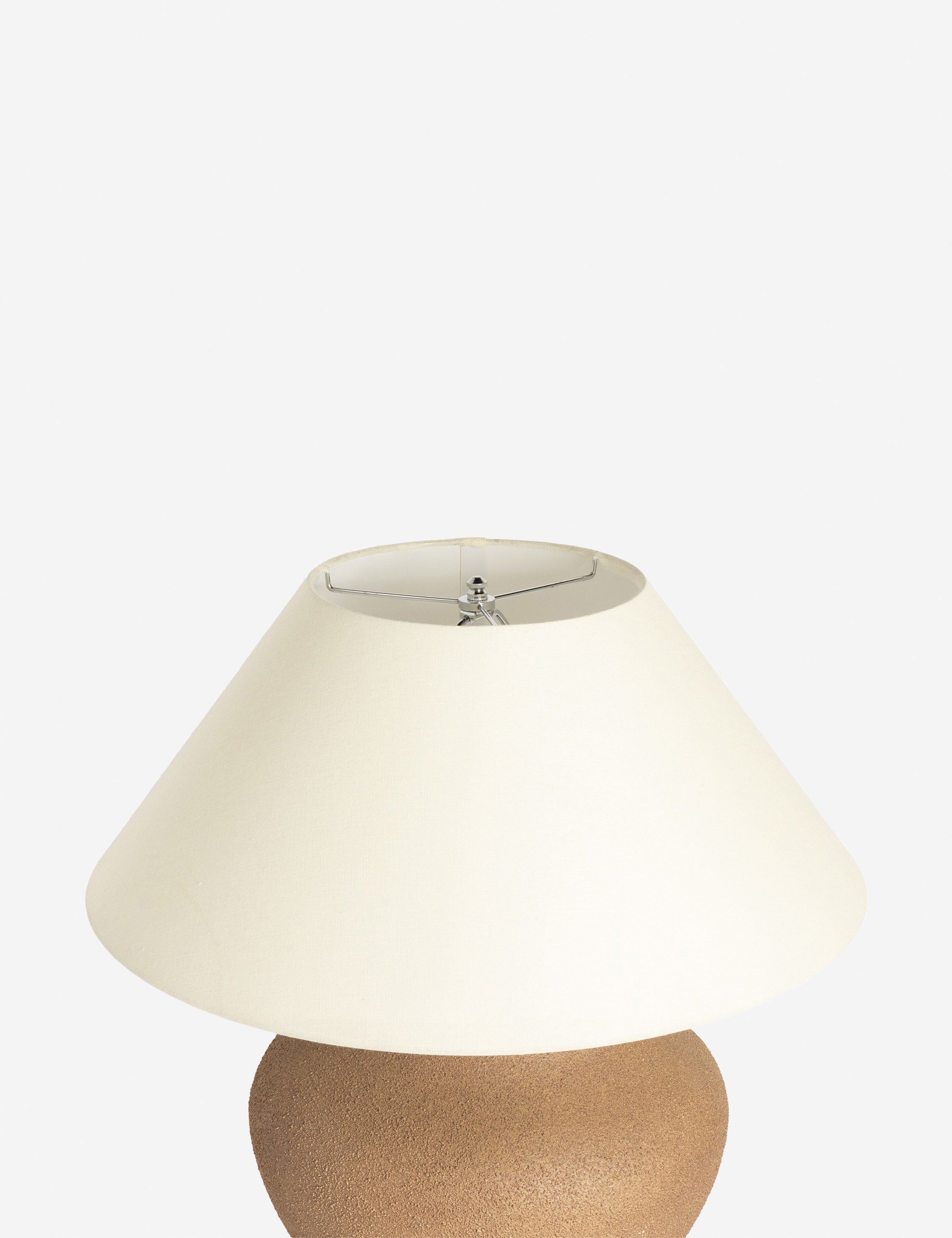 Basira Modern Table Lamp - Stylish LED Bedside Lamp for Living Room, Bedroom & Office - Warm White Light for Reading & Relaxation