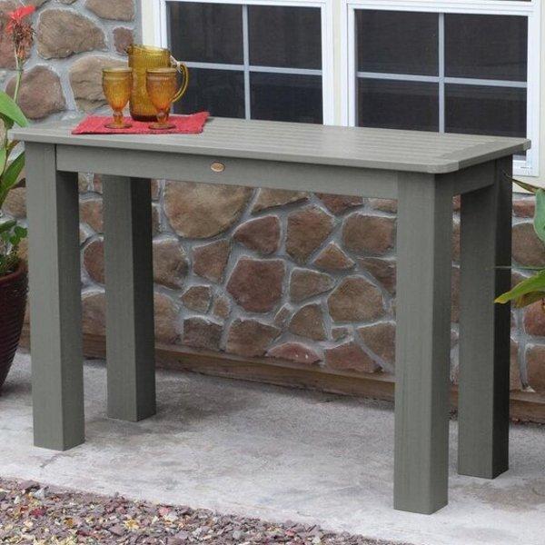 Outdoor Counter Height Sideboard Table - Durable Patio Bar Table for Entertaining, Dining & Outdoor Decor - Perfect for Backyard, Garden & Poolside Use