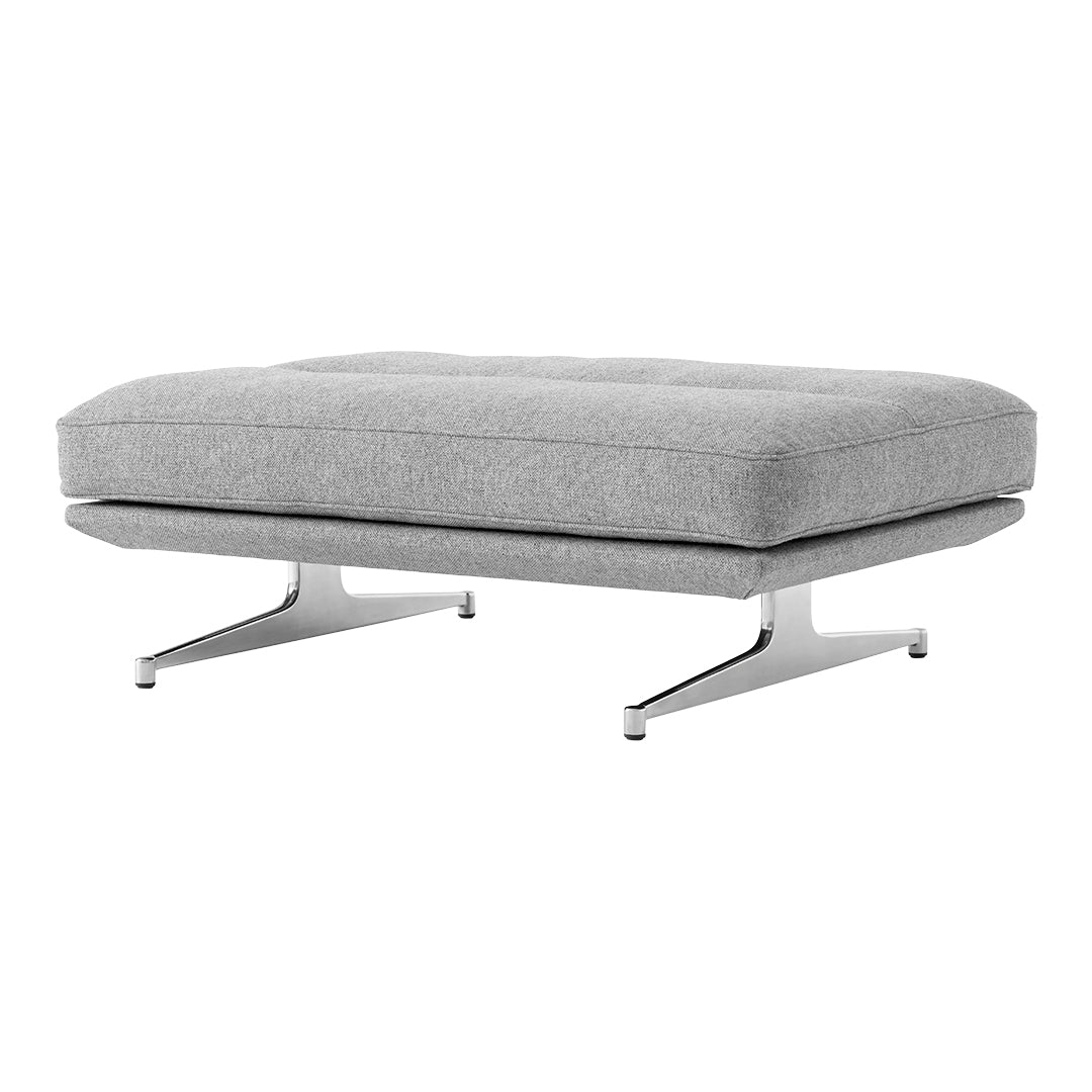 Anderssen Voll Inland AV32 Pouf by &Tradition - Modern Scandinavian Footstool for Living Room, Bedroom & Office - Perfect for Relaxing and Extra Seating
