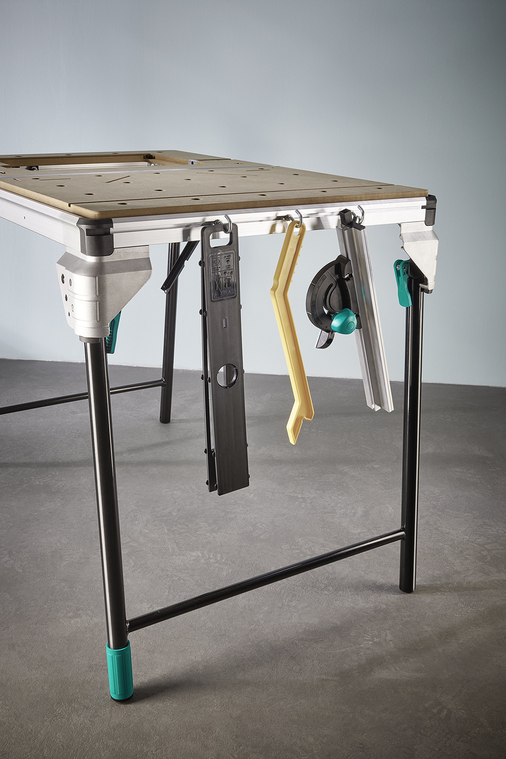 MASTER Cut 2500 Professional Saw Table & Workstation - Heavy Duty Woodworking Bench for DIY Projects & Home Workshops
