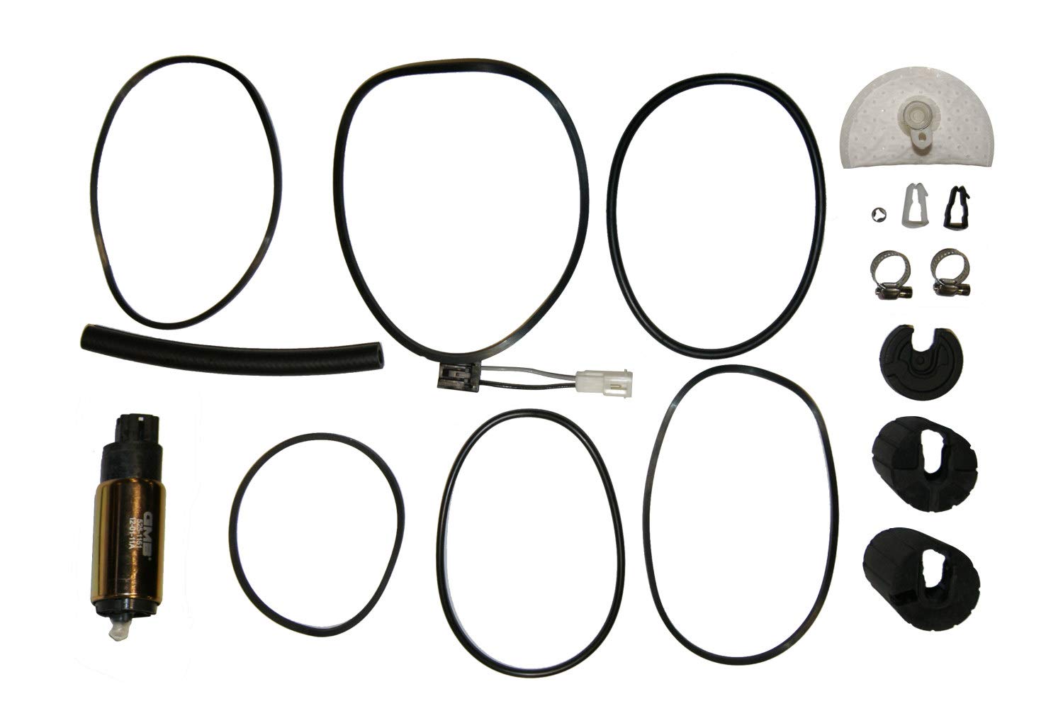 GMB 550-1260 High Performance Fuel Pump and Strainer Kit - Compatible with Various Car Models - Perfect for Fuel System Maintenance and Repair