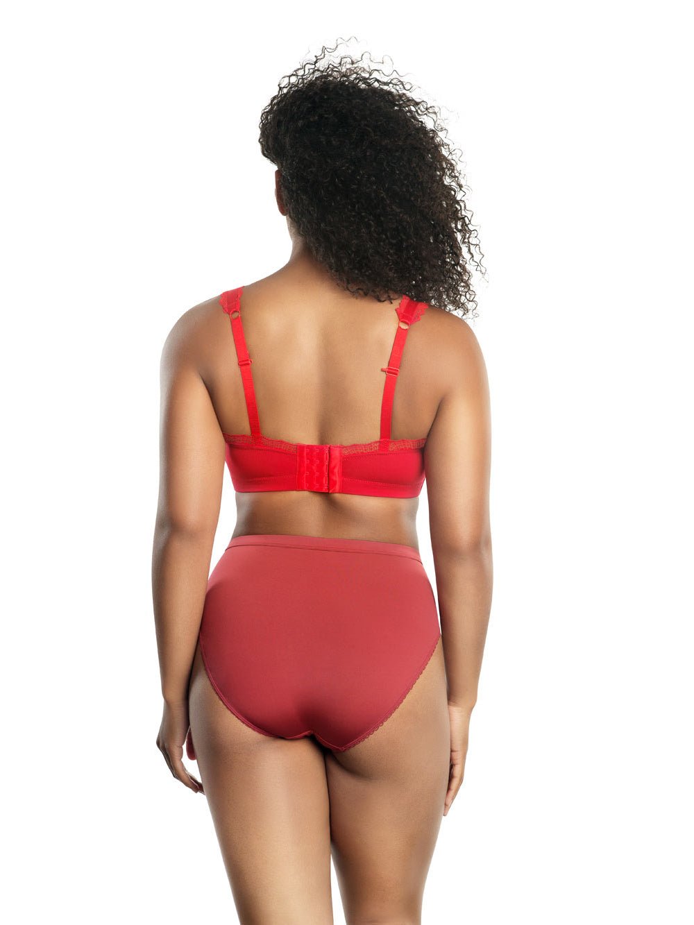Parfait Dalis Wire Free Bralette - Comfortable Wireless Bra in Racing Red | Perfect for Yoga, Lounge & Everyday Wear