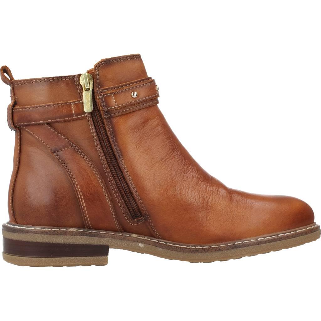 PIKOLINOS Women's Aldaya Leather Flat Ankle Boots - Comfortable & Stylish for Casual Wear, Office & Travel