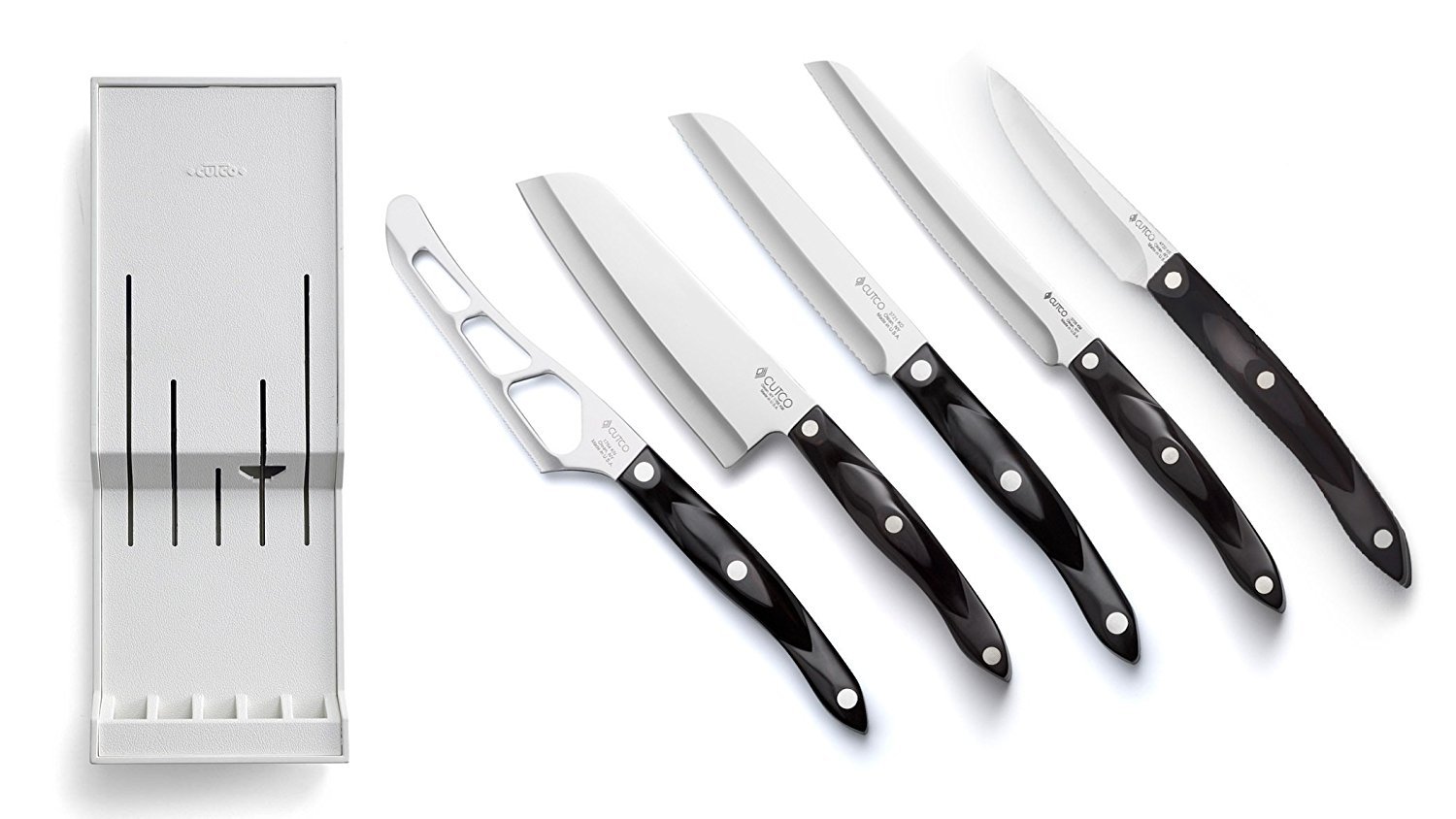 Cutco 6-Piece Classic Kitchen Knife Set - High-Quality Stainless Steel Knives for Cooking, Slicing & Dicing - Perfect for Home Chefs & Professional Kitchens