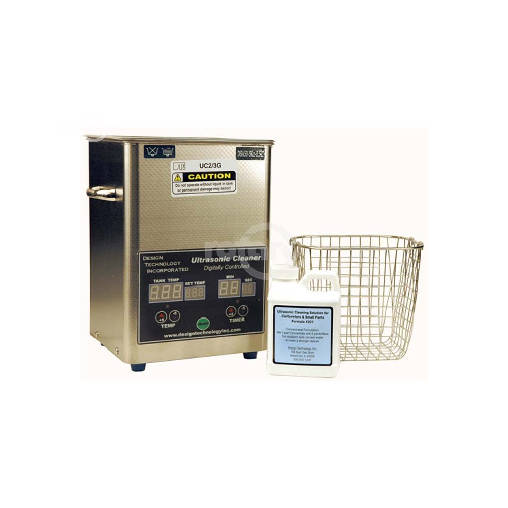 Rotary 13659 Ultrasonic Carburetor Cleaner Machine - Professional Automotive Parts Cleaning Tool for Motorcycle, Lawn Mower, Small Engine Maintenance & Repair