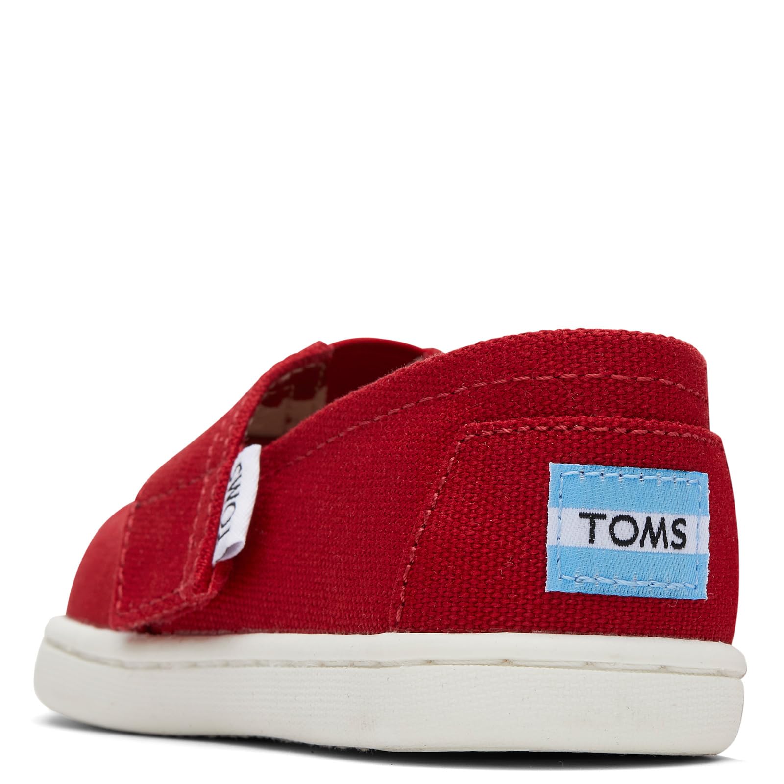 TOMS Toddler Girls Alpargata Slip-On Sneakers - Comfortable Casual Shoes for Toddlers - Perfect for Playdates, Preschool & Everyday Wear