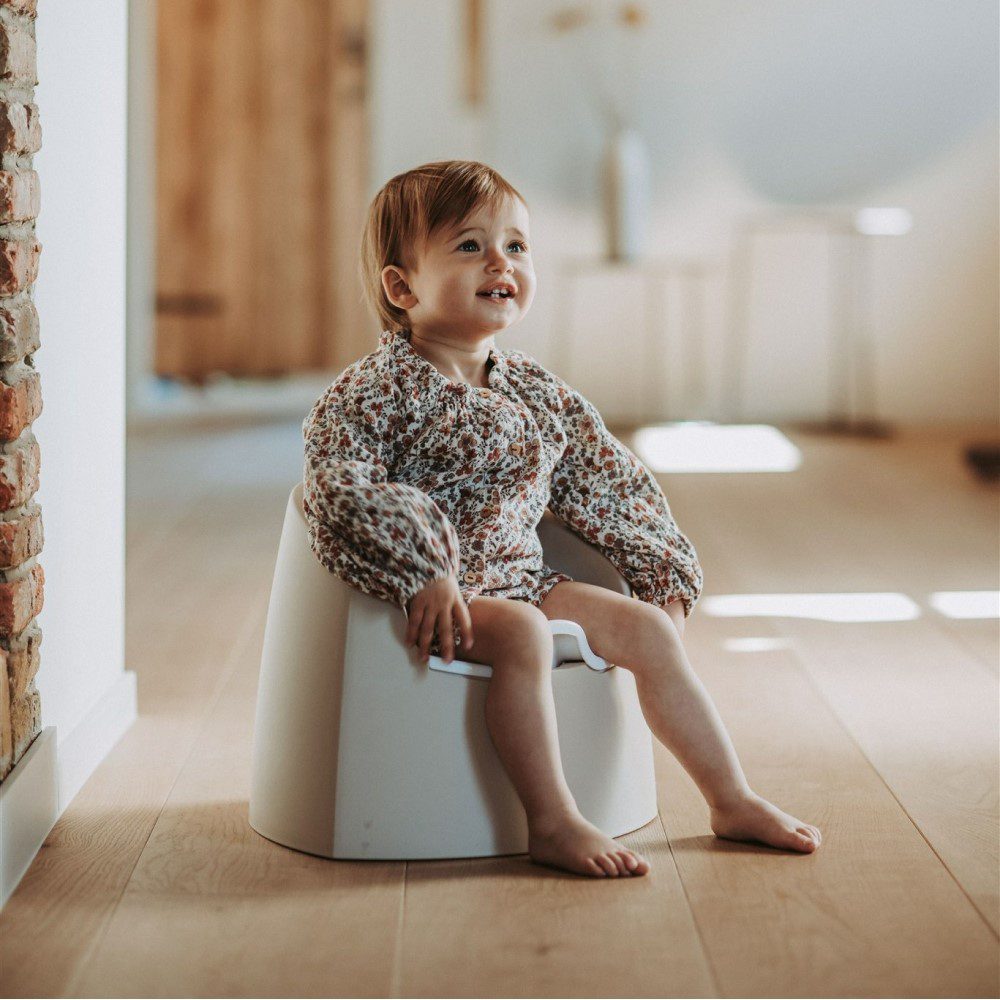 QUAX My Potty Training Toilet for Toddlers - Soft Clay Design for Kids, Easy to Clean & Portable - Perfect for Home, Travel & Daycare Use