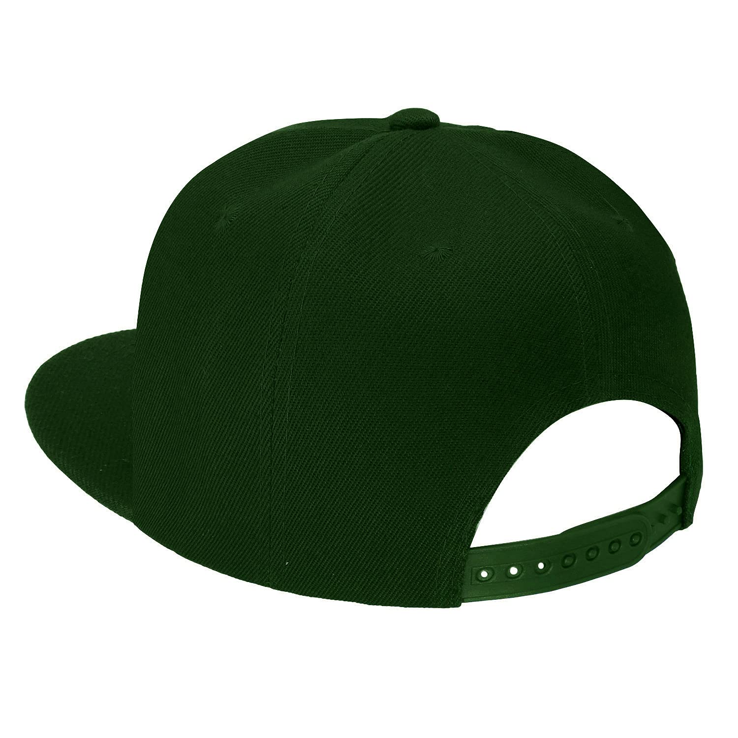 Falari 2-Pack Classic Snapback Hats - Adjustable Flat Bill Blank Solid Color Baseball Caps for Men & Women | Hip Hop Streetwear, Casual Outfits, Sports Events