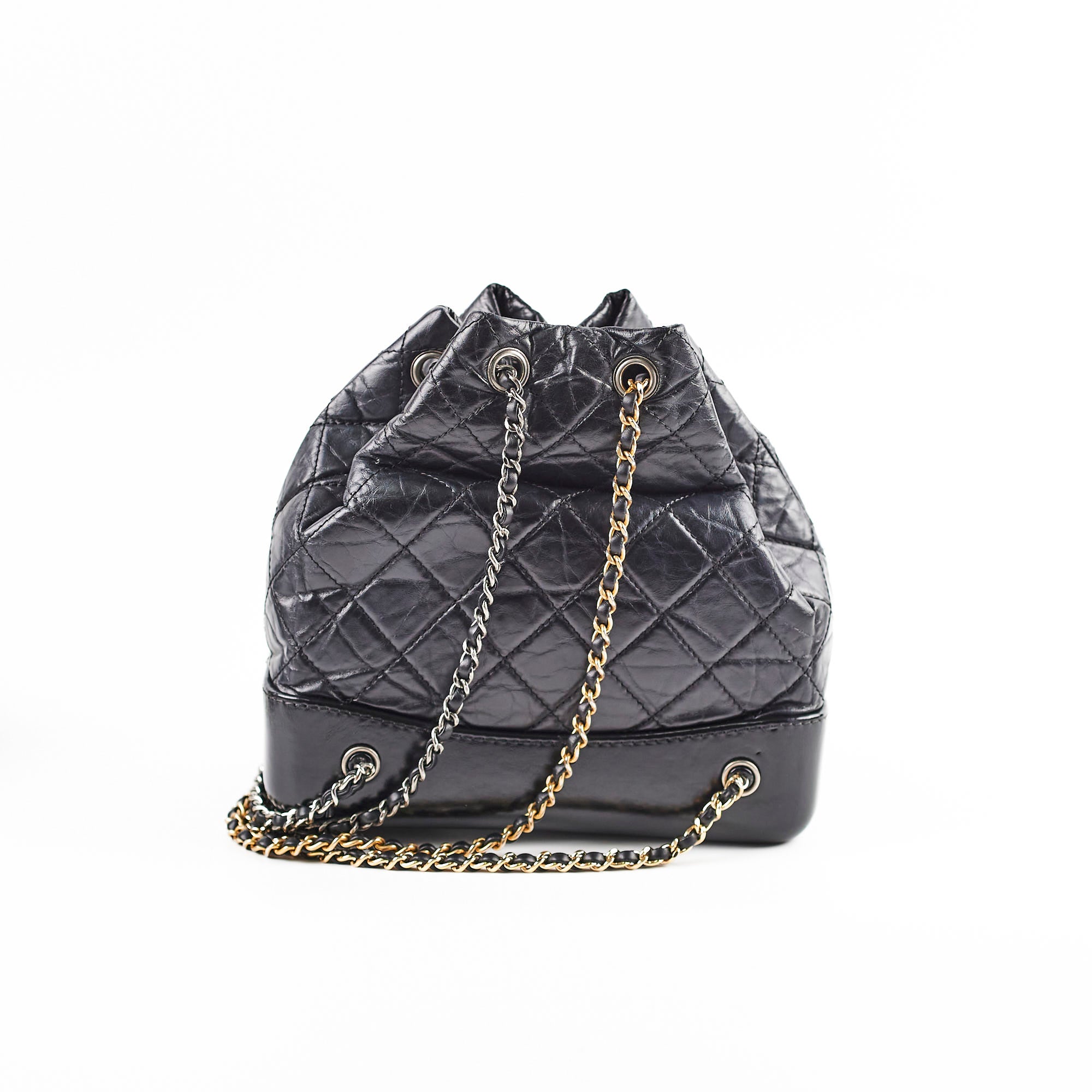 Chanel Black Gabrielle Backpack 24 Series - Luxury Designer Handbag for Women | Perfect for Travel, Work & Everyday Use