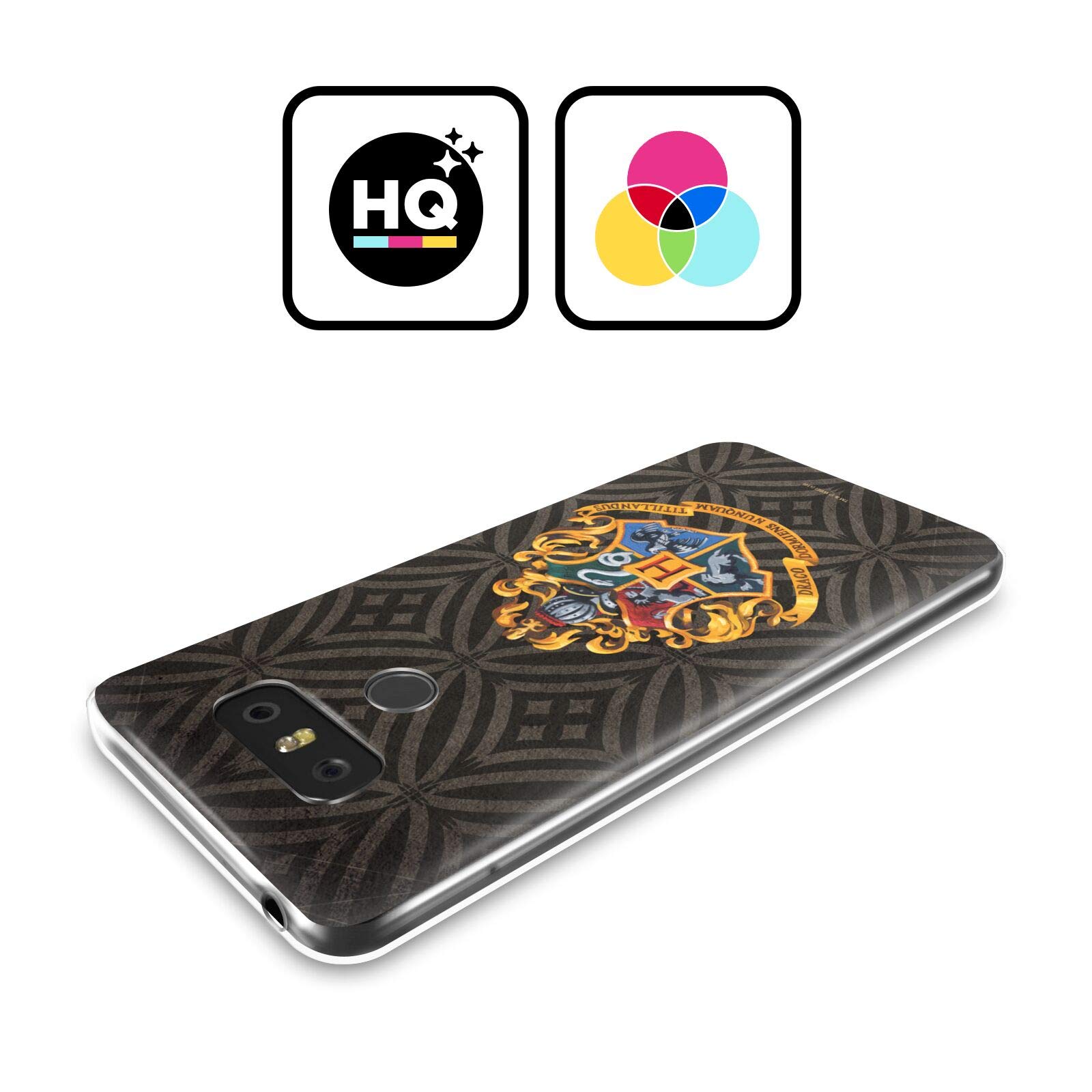 Head Case Designs Harry Potter Hogwarts Crest Prisoner of Azkaban Soft Gel Phone Case for LG G8 ThinQ - Protective Cover for School, Work, and Everyday Use