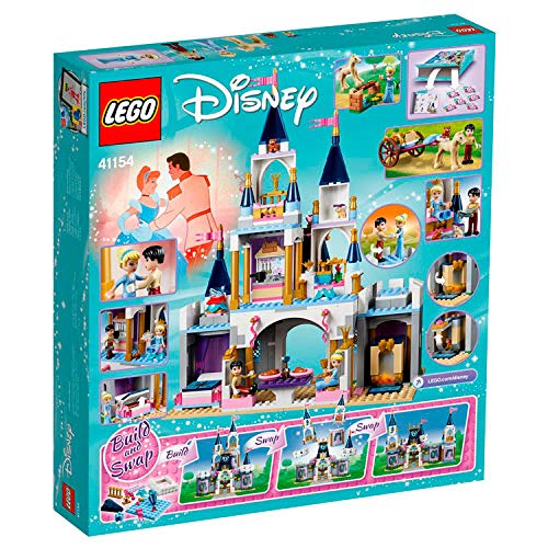 LEGO Disney Princess Cinderella's Dream Palace 41154 Building Toy Set for Kids - Perfect for Creative Play & Disney Princess Fans