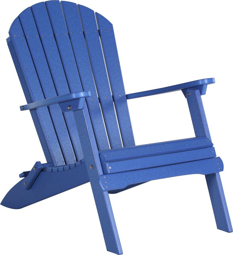 Premium Folding Adirondack Chair - Outdoor Patio Furniture, Lightweight & Weather-Resistant for Backyard, Garden, Poolside Relaxation