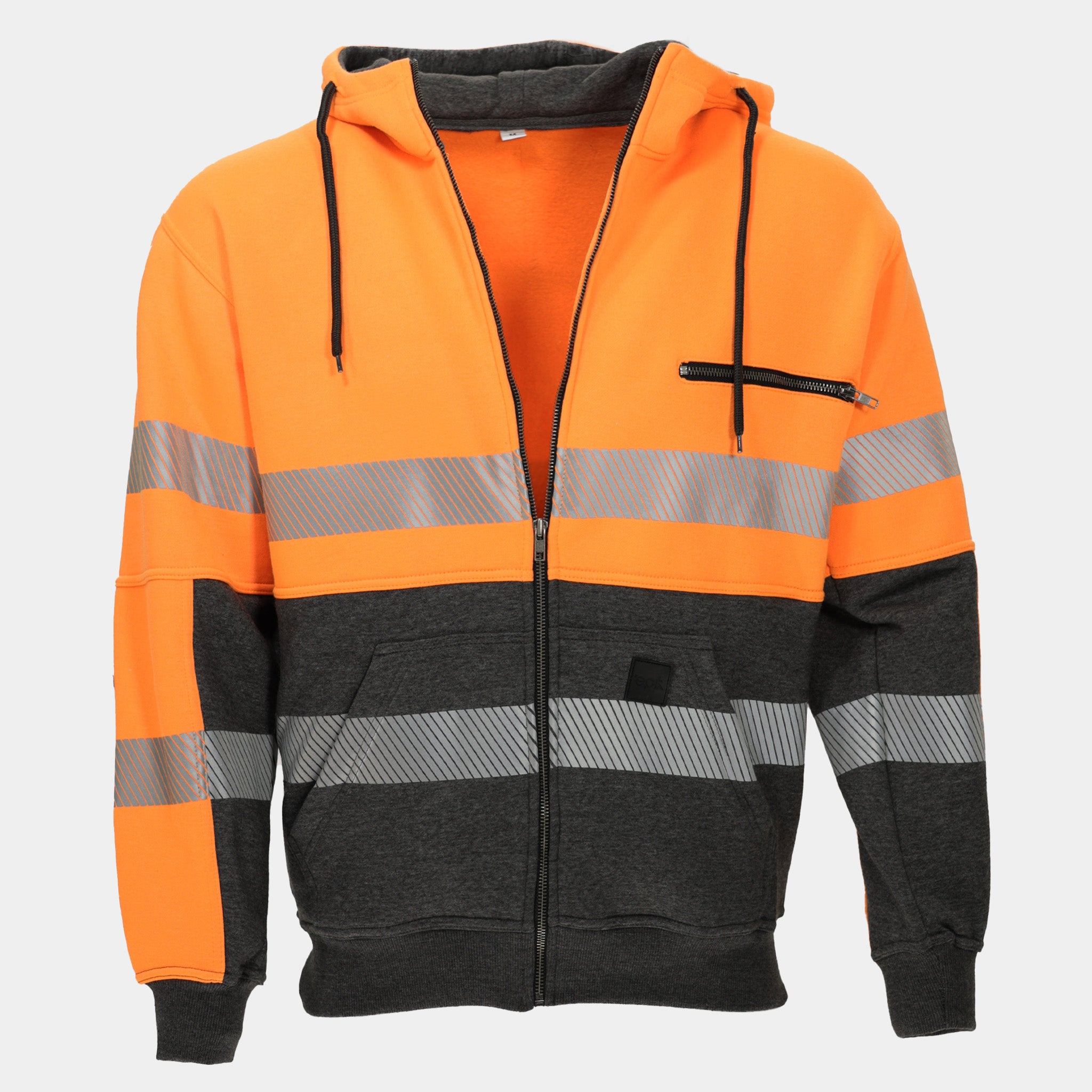 Peak 2.0 Zip Up Hoodie for Men & Women - Lightweight Fleece Jacket with Front Pockets | Perfect for Running, Hiking & Outdoor Activities