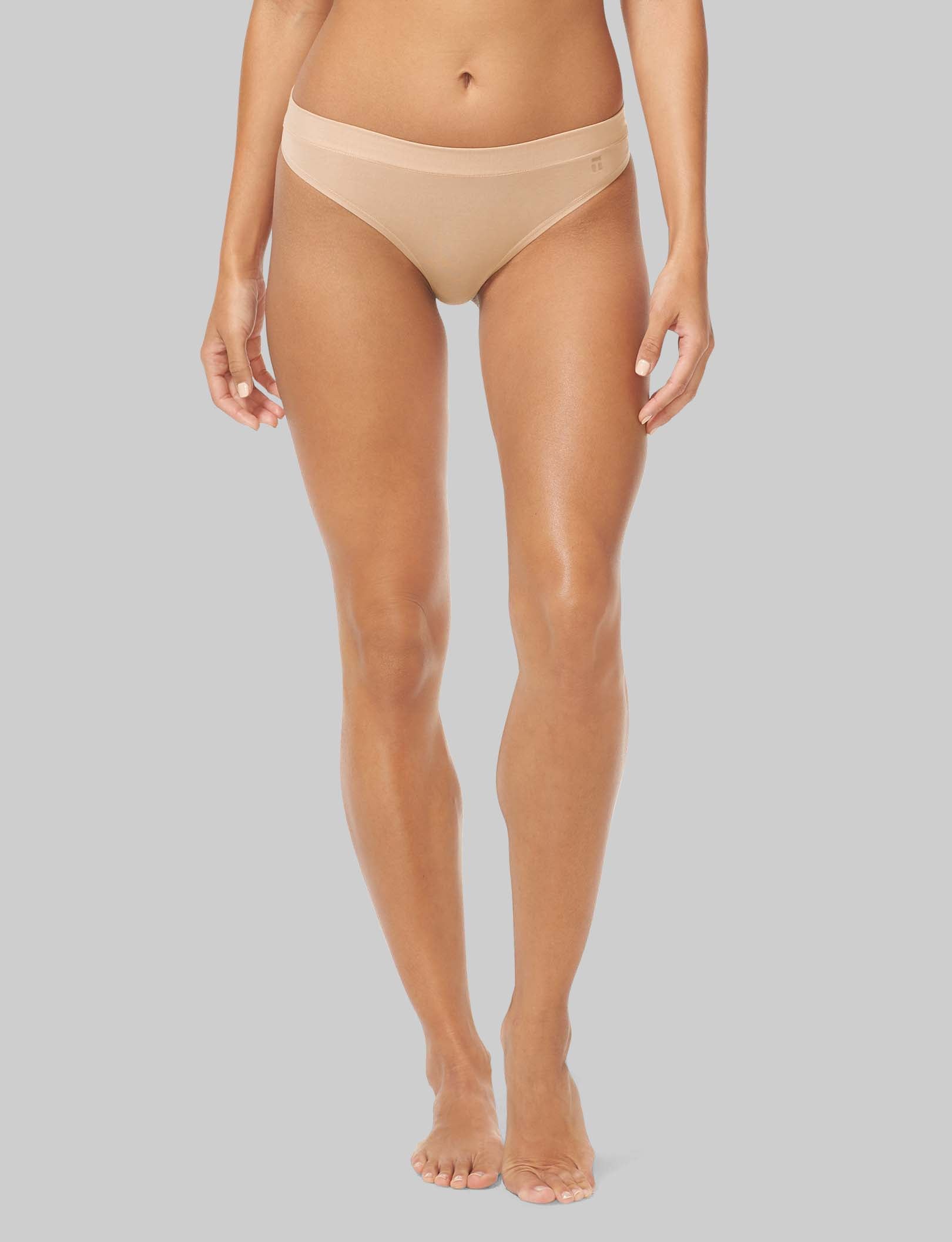 Breathable Cotton Women's Thong Underwear - Soft & Comfortable for Daily Wear, Workout & Sleep