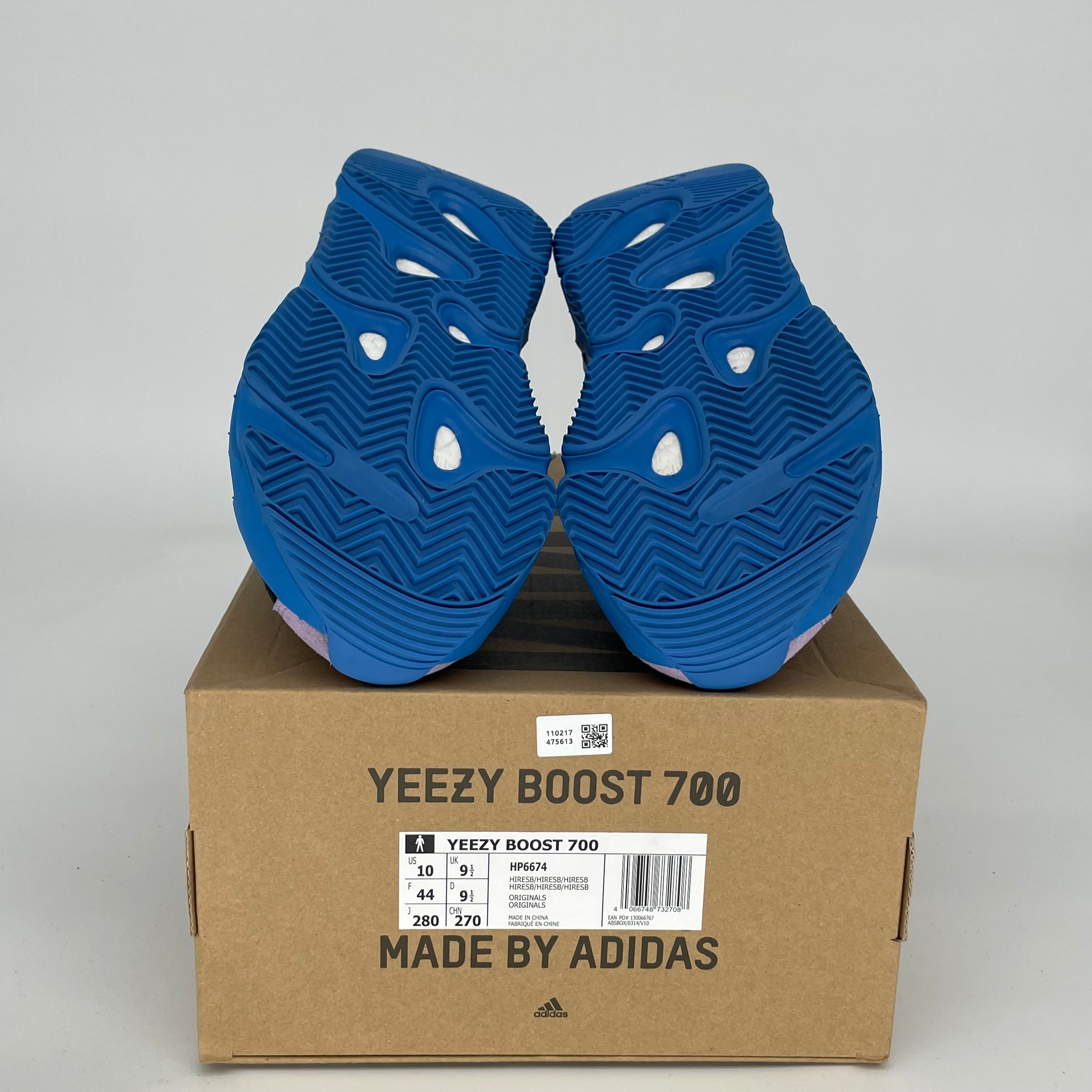 Adidas Yeezy 700 Hi-Res Blue Men's Sneakers - Size 10 (HP6674) | Boost Cushioning for Comfort | Perfect for Running, Gym & Casual Wear