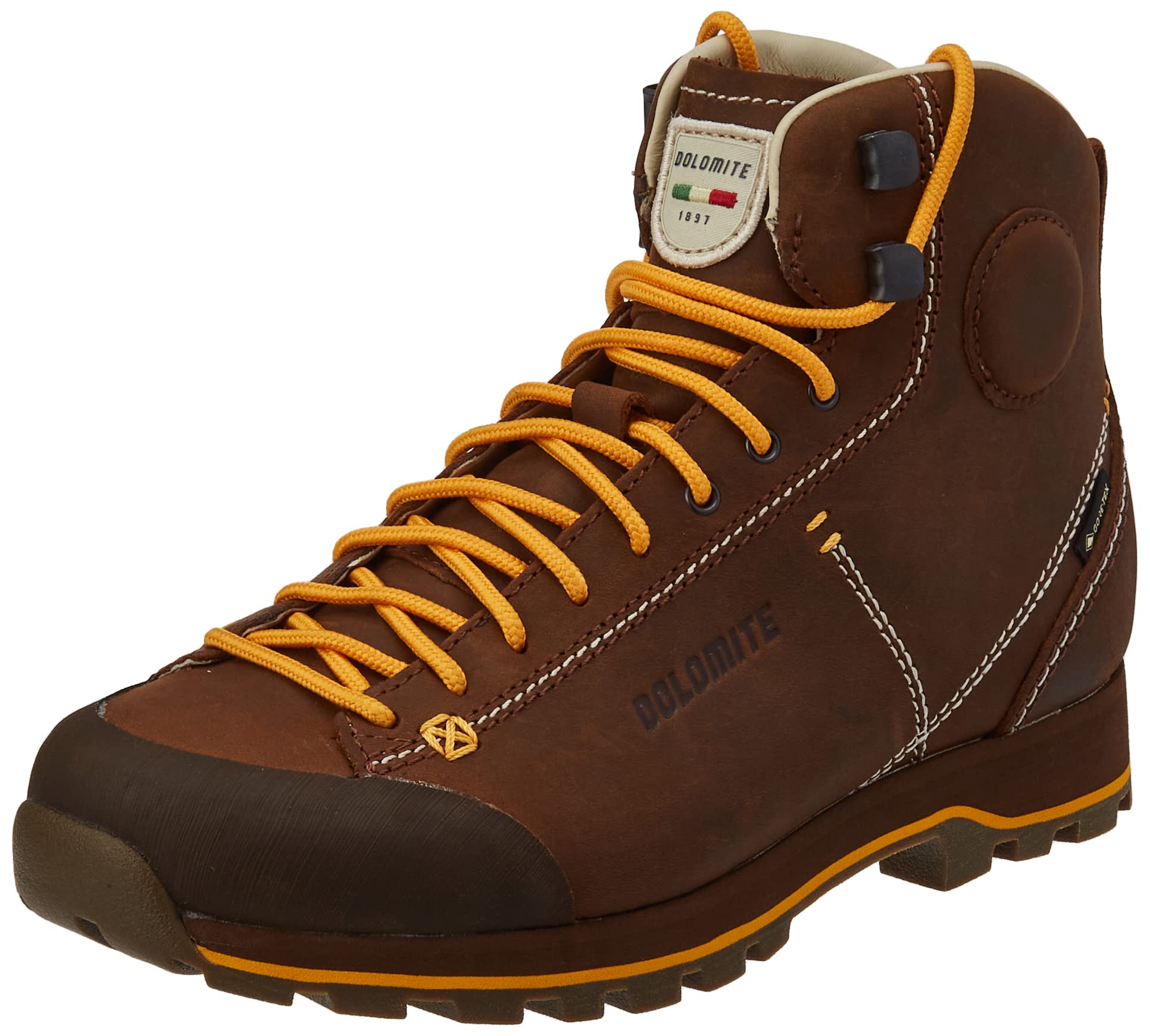 Dolomite Unisex Bota Cinquantaquattro High FG GTX Waterproof Hiking Boots for Men & Women - Lightweight & Durable for Mountain Trekking, Outdoor Adventures & Trail Walking