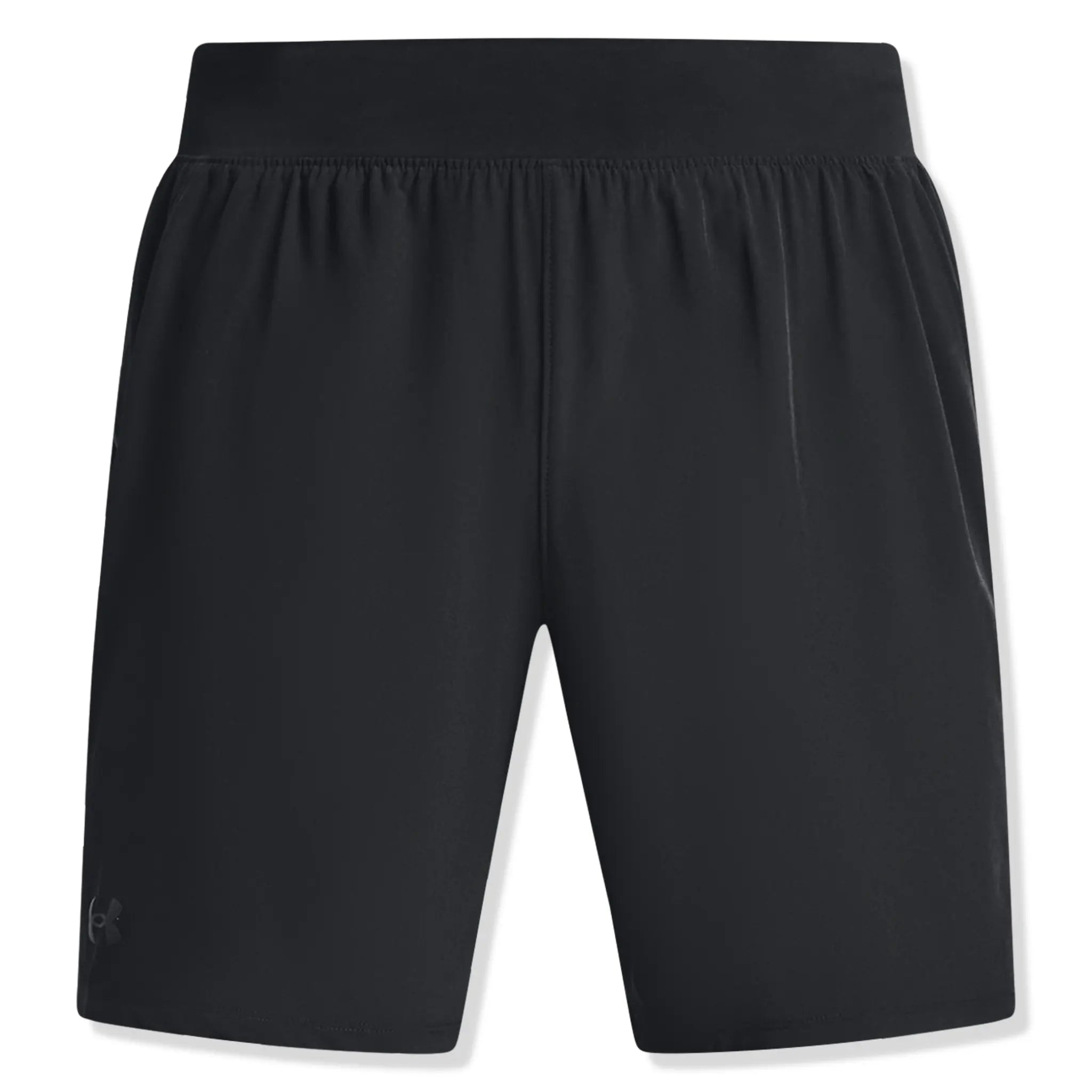 Under Armour UA Launch 7 Inch Black Running Shorts for Men - Lightweight Workout & Gym Training Shorts with Moisture-Wicking Fabric