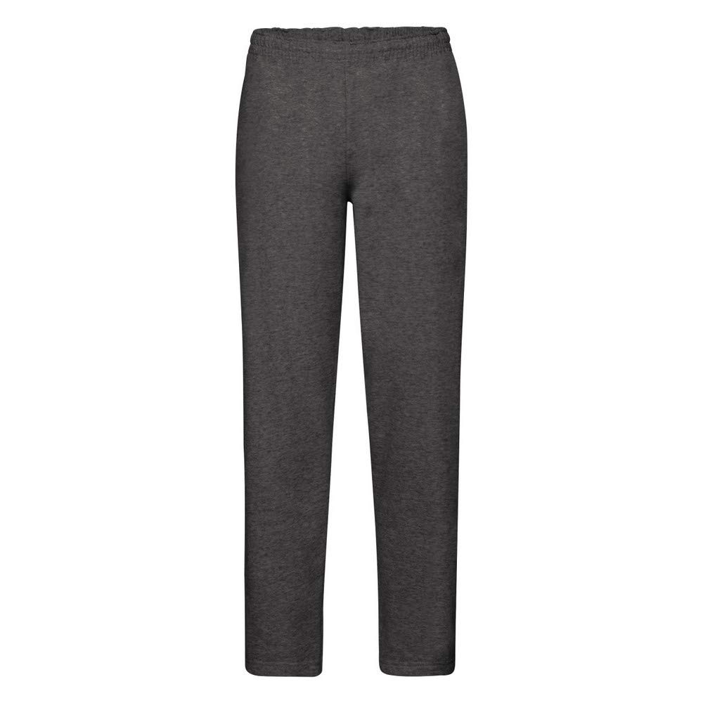 Fruit of the Loom Men's Open Hem Jog Pants - Comfortable Lounge & Jogging Sweatpants for Casual Wear, Workout, and Home Relaxation