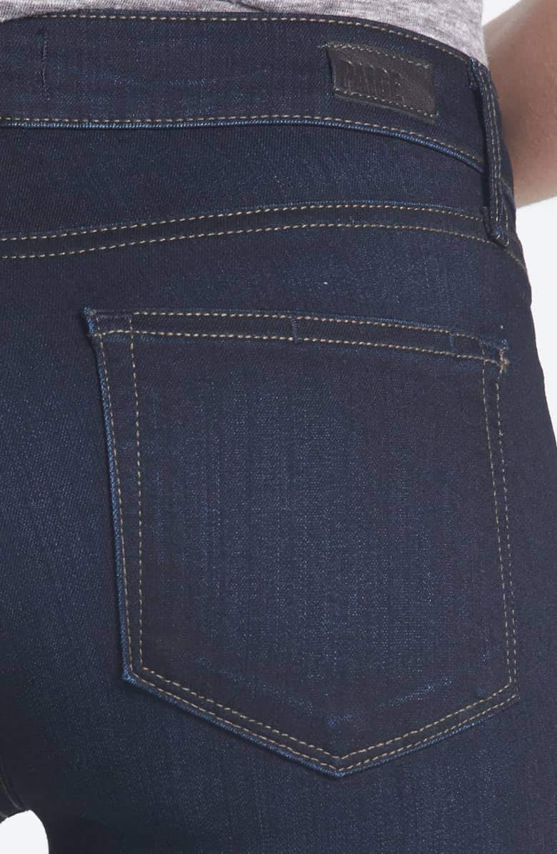 PAIGE Women's Mona Denim Stretch Skinny Jeans - High Waist Slim Fit Comfortable Jeans for Everyday Wear | Perfect for Work, Date Night & Casual Outings