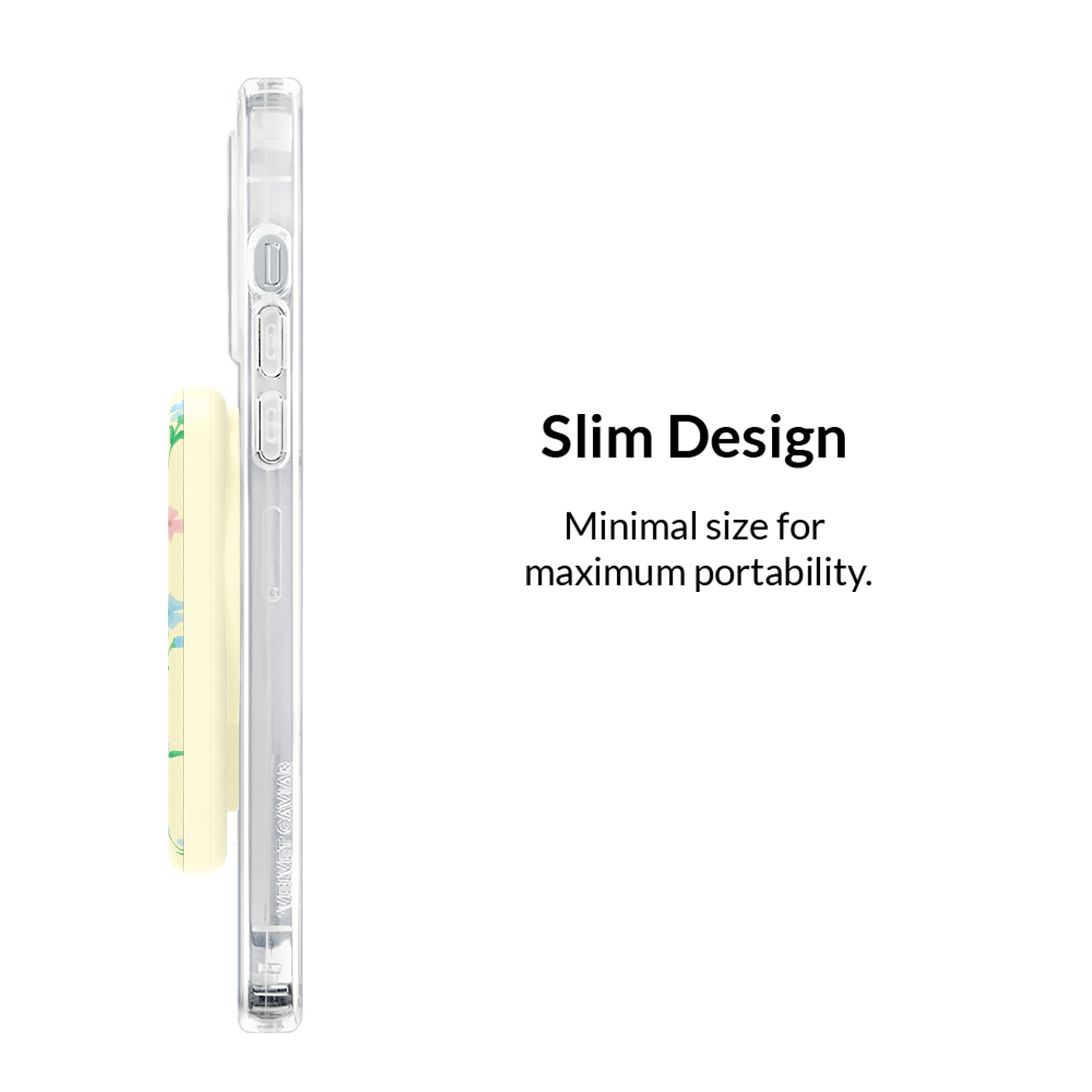 Buttercup Bows MagSafe Battery Pack - 5000mAh Portable Charger for iPhone 12/13/14 | Fast Wireless Charging Power Bank | Perfect for Travel, Work & Outdoor Adventures