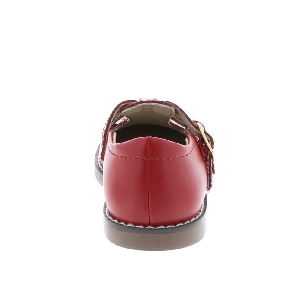 FOOTMATES Baby Girls Danielle 3 Mary Jane Flats - Infant Toddler Little Kid Shoes for Dress Up, School & Special Occasions