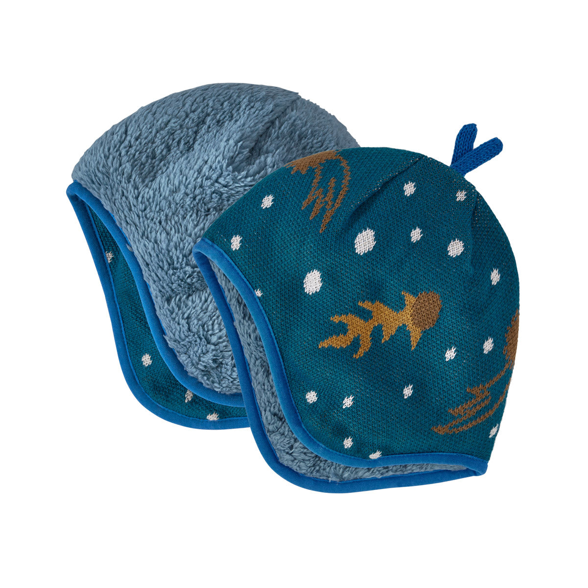 Cosmic Dreams Knit: Crater Blue