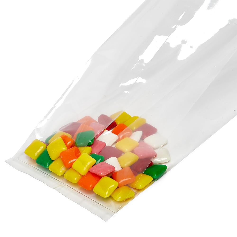 Clear Cellophane Gift Bags 4.5