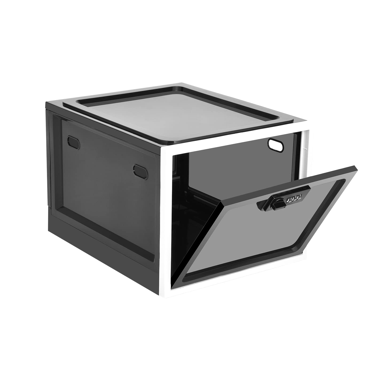 Lockable Medicine Storage Box - Transparent Plastic for Home Safety & Organization