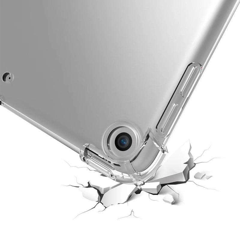 Premium Clear Transparent Back Cover for Samsung Galaxy Tab S7 & S7 Plus 2020 (Model T870/T875/T970/T975) - Slim Protective Case for Work, Travel & Everyday Use