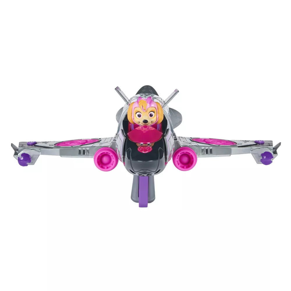 PAW PATROL The Mighty Movie Skye Feature Jet - Official Kids Toy Airplane with Lights & Sounds - Perfect for Birthday Gifts & Adventure Playtime