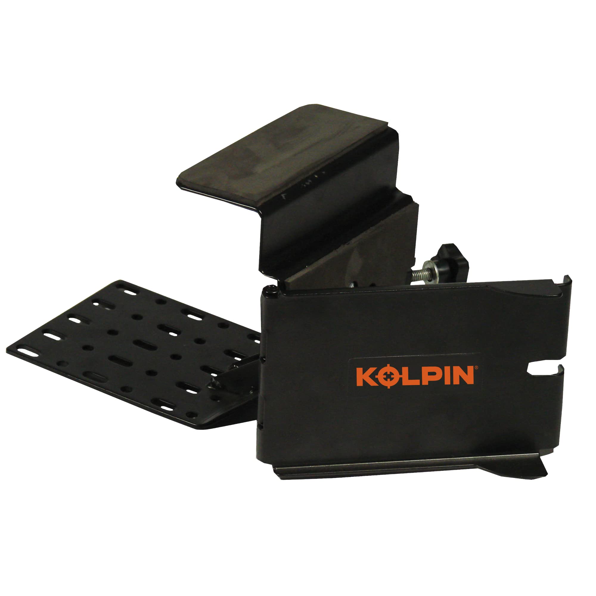 Kolpin Universal Saw Press - Heavy Duty Black Clamp for Woodworking & DIY Projects | Perfect for Cutting, Sawing & Crafting
