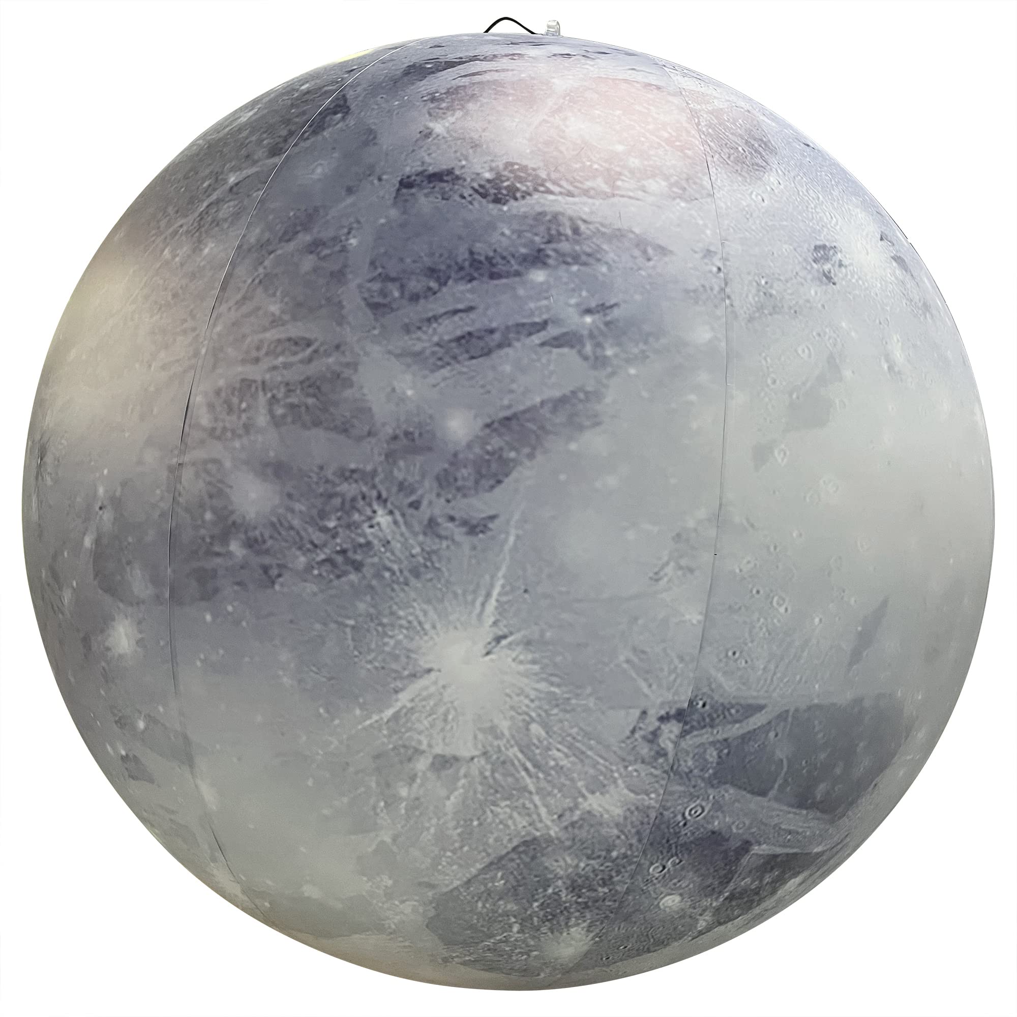 Sayok 60-Inch Large Inflatable Solar System Planets - 0.25mm PVC Pluto Balloon Set for Kids | Early Learning Educational Toys | Perfect for Classroom Decor, Space Themed Parties & STEM Activities