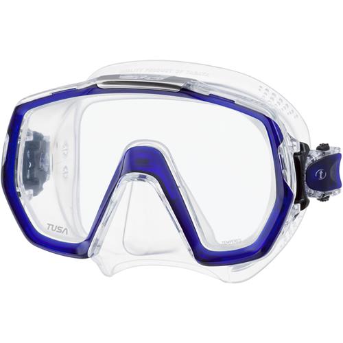 Tusa Freedom Elite Scuba Diving Mask - Professional Snorkeling Gear for Underwater Exploration, Perfect for Ocean Adventures and Marine Life Observation