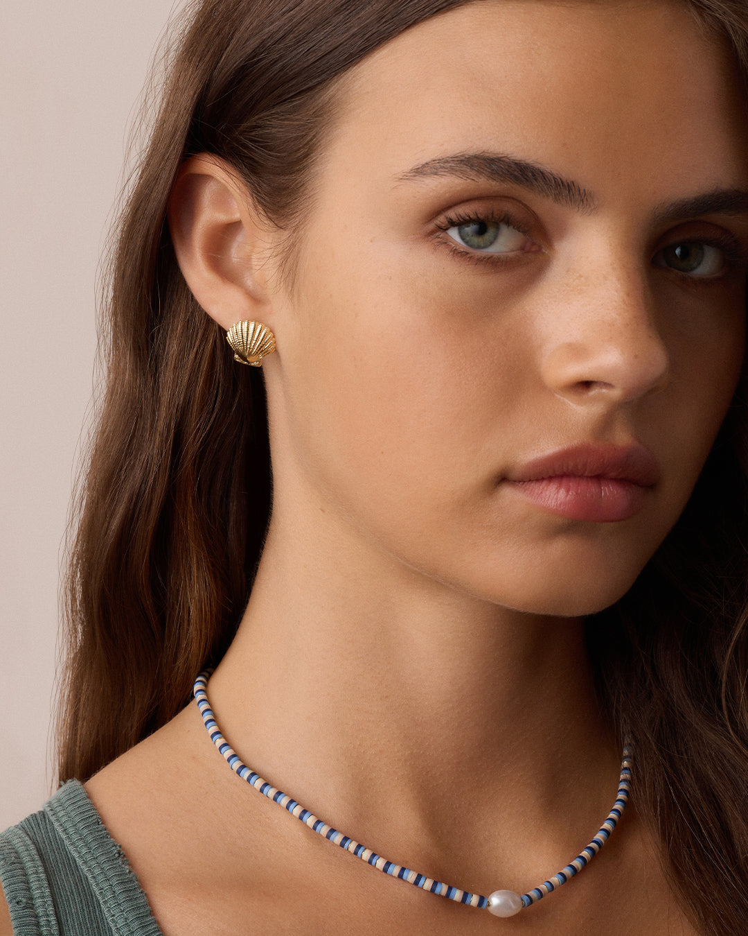 Shell Statement Stud Earrings - Trendy Fashion Jewelry for Women | Perfect for Casual Wear, Parties & Gifts