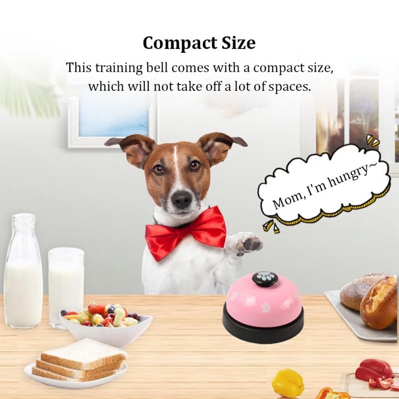 PSK PET MART Dog Training Bell - Communication Buttons for Dogs, Pet Doorbell with Talking Buttons (1-Piece Set) - Perfect for Teaching Pets to Signal Needs & Improve Communication at Home