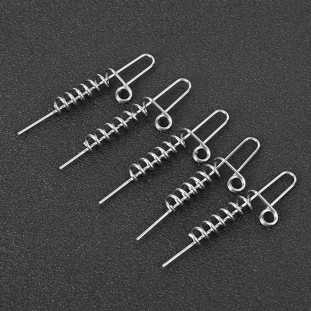 Ubersweet® High Elasticity Soft Fishing Bait Connector - Strong & Durable for Wild, Sea & Lake Fishing - Perfect for Bass, Trout & Catfish (6cm Large Size) - Ideal for Freshwater & Saltwater Angling