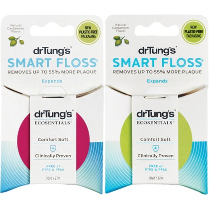 DR TUNGS Smart Floss - BPA Free Dental Floss (27m/88ft) for Effective Plaque Removal | Gentle on Gums | Perfect for Travel & Daily Oral Care