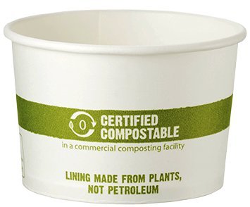 8 oz. Eco-Friendly Paper/PLA Bowls - 1000 Pack | Biodegradable Disposable Bowls for Parties, Picnics & Takeout | BPA-Free Compostable Food Containers