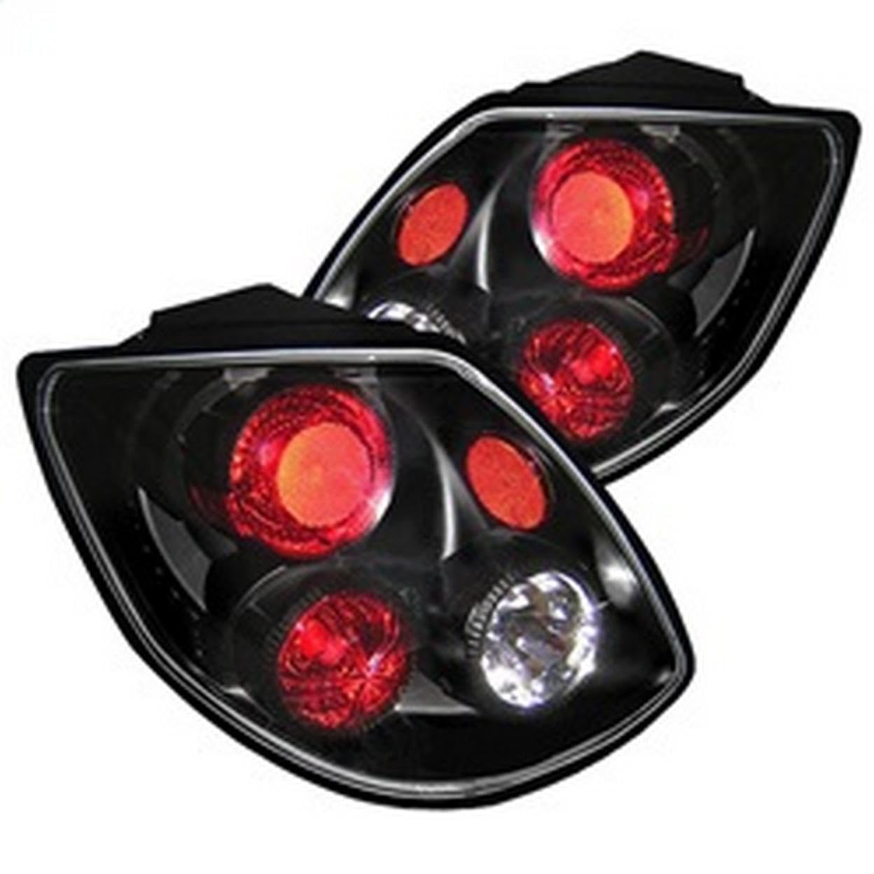 Spyder Auto 5007599 Euro Style LED Tail Lights - Black/Clear Smoke Lens - Compatible with [Car Model] - Enhances Rear Visibility & Style for Night Driving