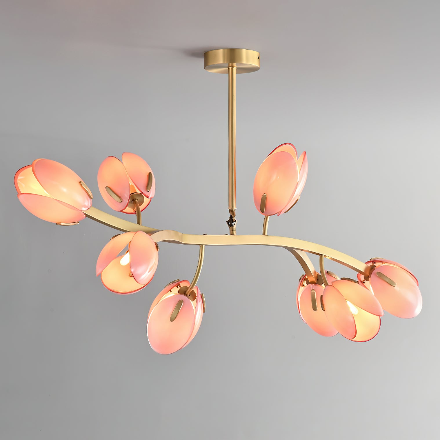 Belluno Crystal Chandelier - Elegant Modern Ceiling Light Fixture for Dining Room, Living Room & Bedroom - Perfect for Home Decor & Wedding Venues