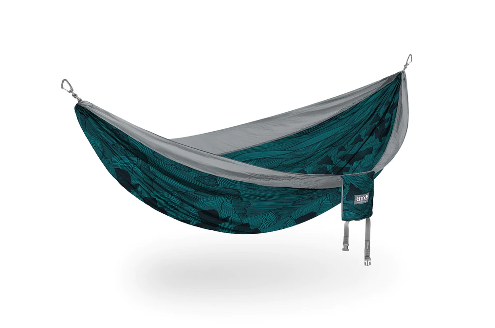 Eno DoubleNest Hammock with Vibrant Prints - Lightweight & Portable for Camping, Backpacking, Beach & Outdoor Adventures