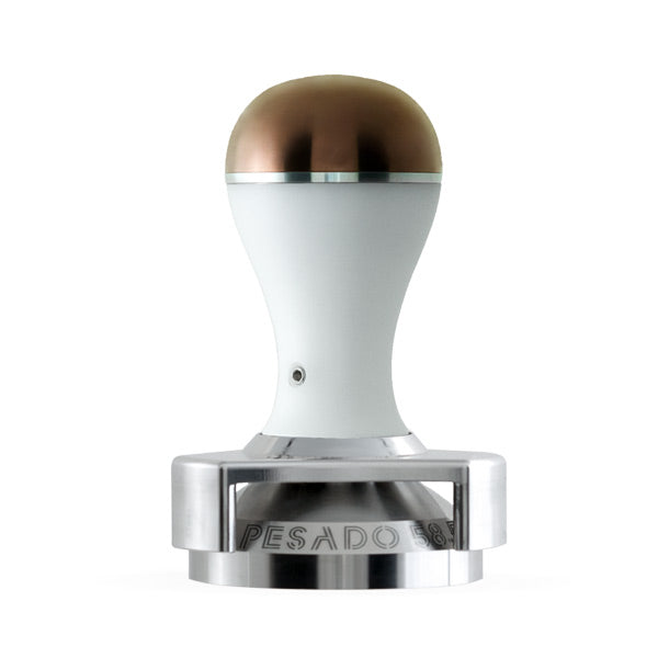 58.5mm Heavy Duty Metal Coffee Tamper - Professional Espresso Press for Baristas & Home Brewing - Perfect for Espresso Machines & Coffee Shops