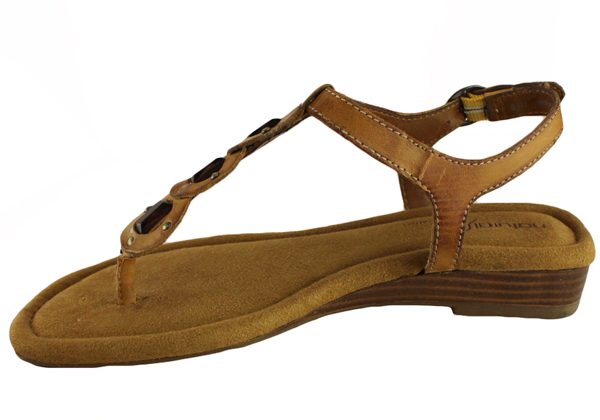 Naturalizer Rolla Women's Leather Sandals - Comfortable & Stylish Casual Footwear for Summer, Beach, and Everyday Wear