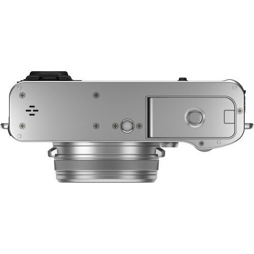 FUJIFILM X100VI Digital Camera - 40.2MP APS-C Sensor, 5-Axis IBIS, 4K Video (Silver) | Professional Photography, Travel & Street Shooting
