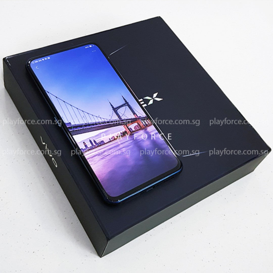 Vivo Nex Dual Display Smartphone - 128GB Storage, Polar Blue Color - Perfect for Gaming, Photography & Multitasking