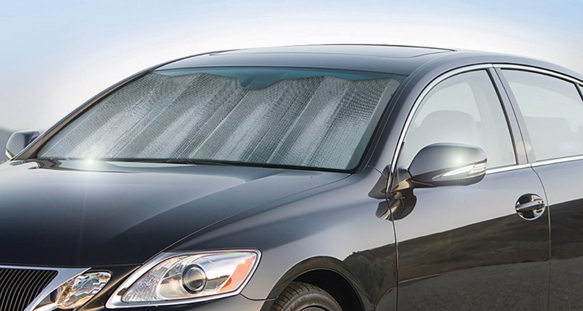 Custom 17920 LX COOLSHADE Large Accessories - Premium Car Sunshade for Windshield & Side Windows - Perfect for SUVs, Trucks & Sedans