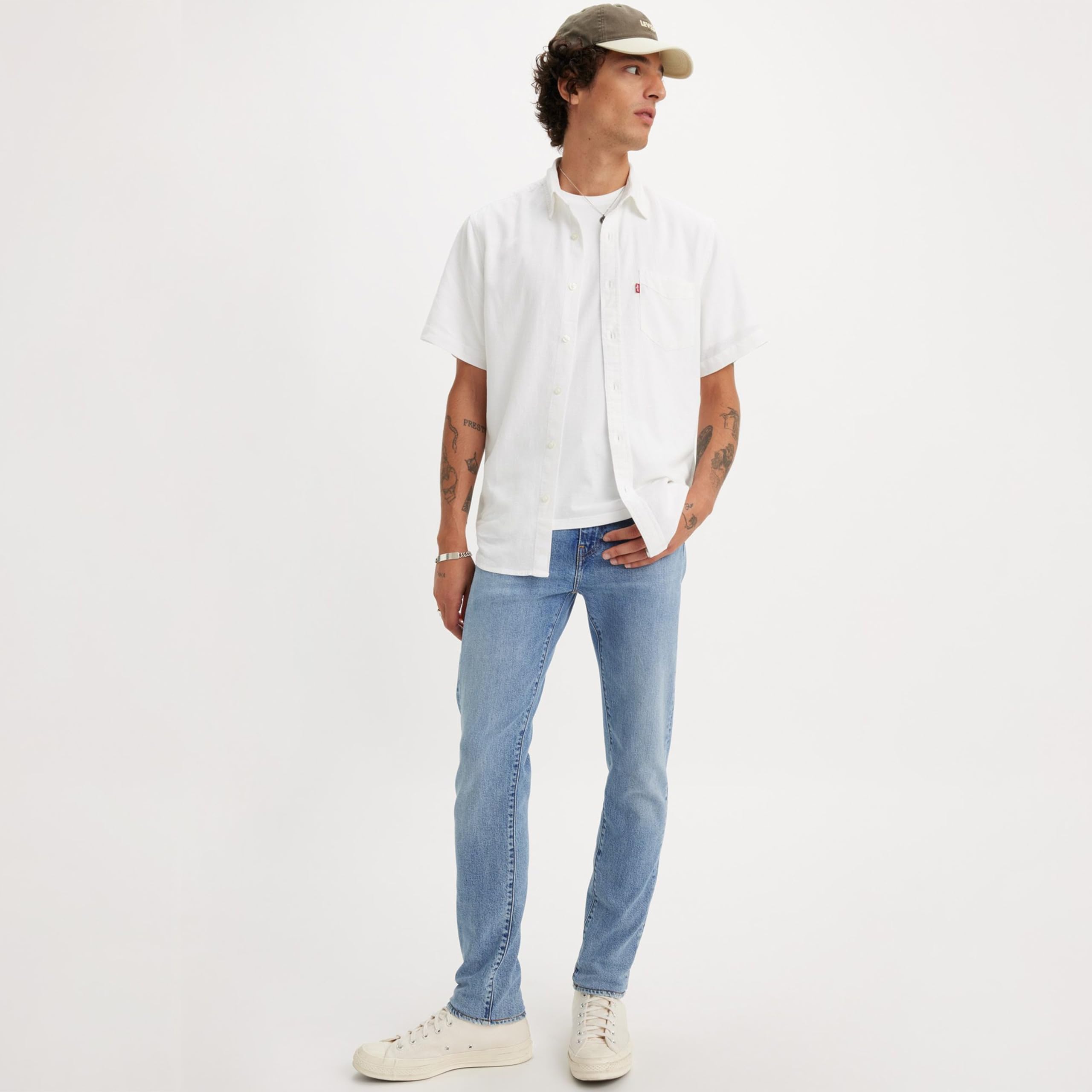 Levi's Men's 510 Skinny Jeans - Slim Fit Stretch Denim Pants for Men | Perfect for Casual Wear, Night Out & Everyday Style