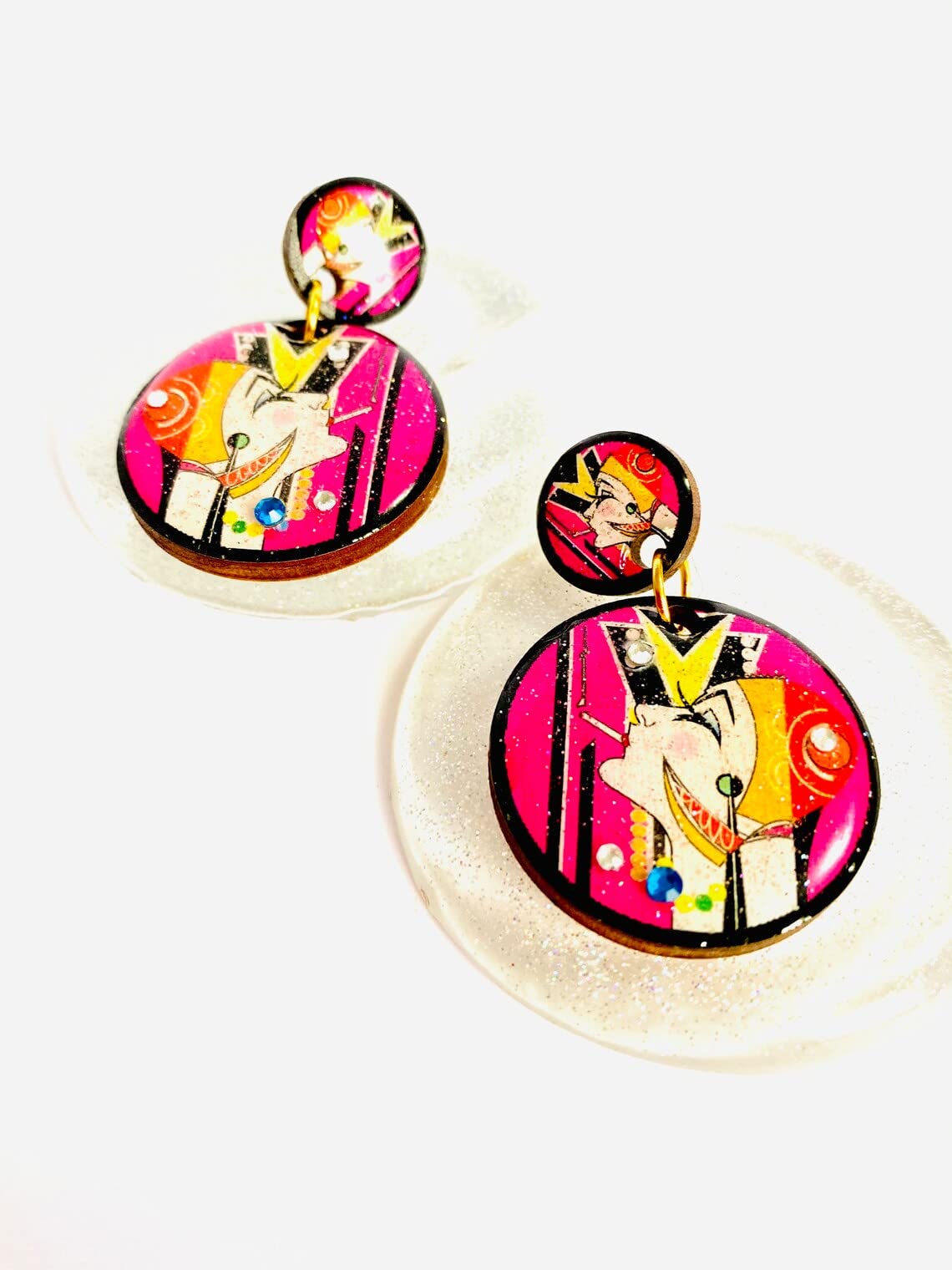 Art Deco Modern Earrings - Roaring 20s Style Vintage Inspired Jewelry | 1920s Charleston Retro Dangle Earrings for Women | Perfect for Gatsby Parties, Flapper Costumes & Vintage Fashion Lovers