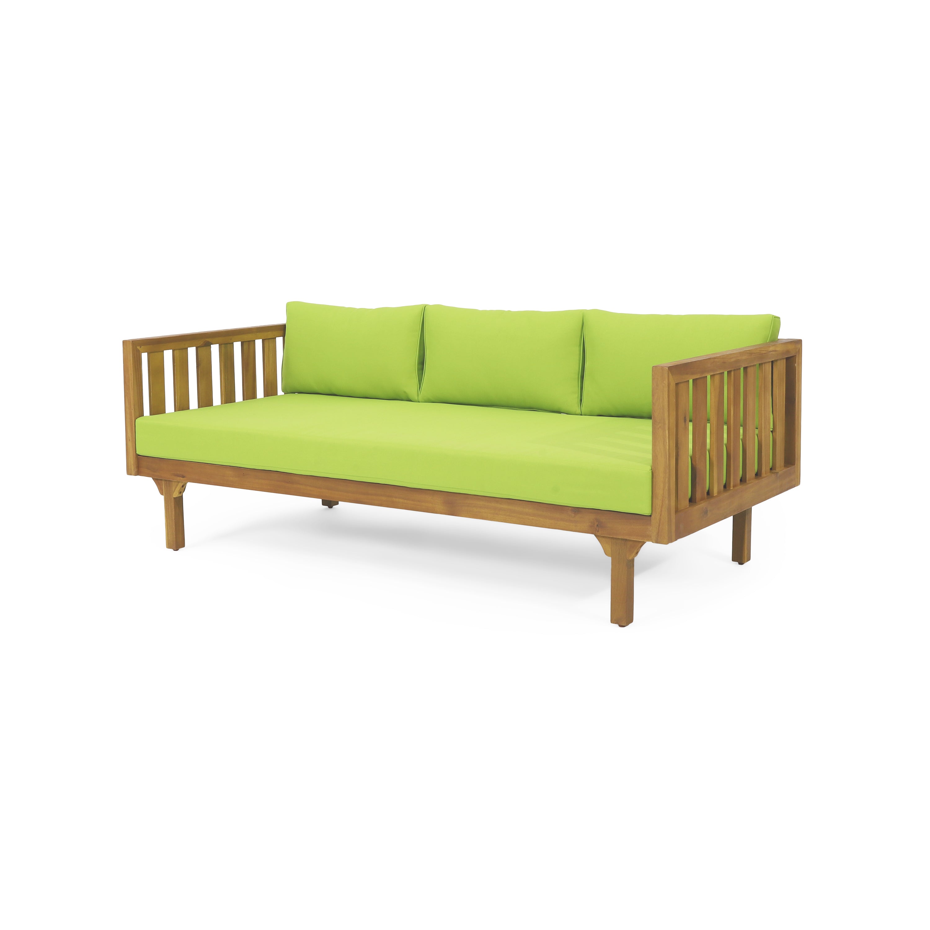 CLAREMONT 3-Seater Daybed - Modern Sofa Bed for Living Room, Guest Room & Patio - Comfortable Convertible Lounge Furniture for Small Spaces