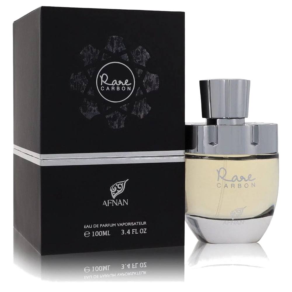 Rare Carbon EDP Perfume for Men - 100ml / 3.4oz Luxury Fragrance | Long Lasting Cologne for Date Night, Office & Special Occasions
